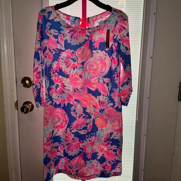 Lilly Pulitzer NWT Noelle Dress Navy Bayside Stripe Size S - Picture 10 of 16